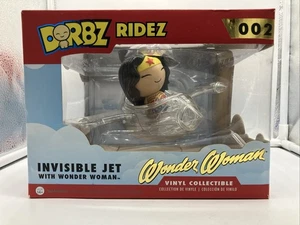 Funko Dorbz Ridez: DC Universe - Wonder Woman (w/ Invisible Jet) #002 - Picture 1 of 6