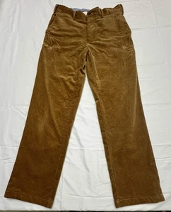 Polo Ralph Lauren Vintage Corduroy Pants Mens 32x32 Tan Straight Leg Classic Fit - Picture 1 of 9