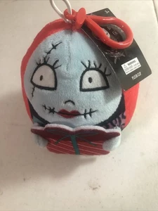 The Nightmare Before Christmas SALLY Plush Bag Clip Round 4" Soft Fabric New - Picture 1 of 4