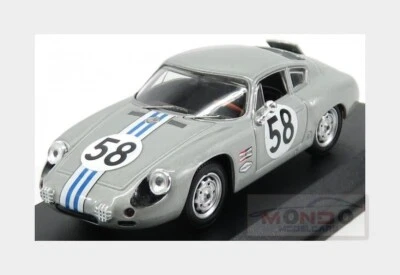 1:43 Best Porsche 356B Carrera Abarth Gtl #58 Sebring 1963 Cassel Sesslar BE9720 - Immagine 1 di 2