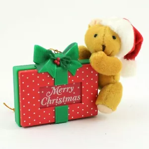 Avon Vintage 1992 Hold On 'Til Christmas Light-Up Ornamento - Foto 1 di 6