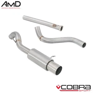 Sistema de escape trasero Cobra Sport Hyundai i20 N GPF salida única estilo japonés - HY21 - Imagen 1 de 14