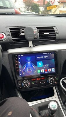 9"autoradio android BMW Serie 1 e81 e82 e87 e88 2004-2012 gps NAVI  - Immagine 1 di 4