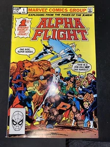 Alpha Flight #1 1983 MARVEL COMIC BOOK VF/NM - Picture 1 of 8