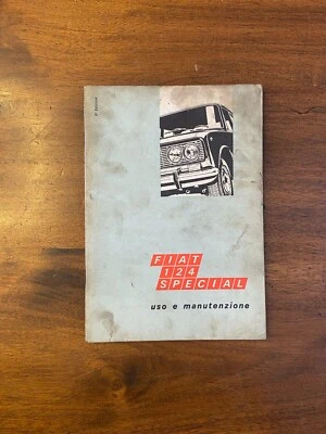 Uso e Manutenzione - Fiat 124 Special - Immagine 1 di 4