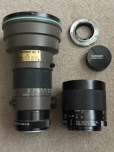 Tamron 300mm f2.8 + 500mm f8 Tele Lens =60B =LD IF SP BBAR +Adaptall II MD Mount - Picture 1 of 20