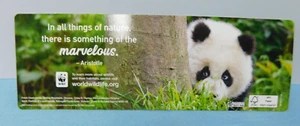 WWF - Fondo Mundial para la Naturaleza ~ marcador promocional PANDA - Imagen 1 de 4
