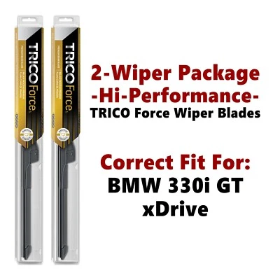Paquete de limpiaparabrisas de alto rendimiento para BMW 330i GT xDrive 2017+ - 25240/190 Foto 1 de 4