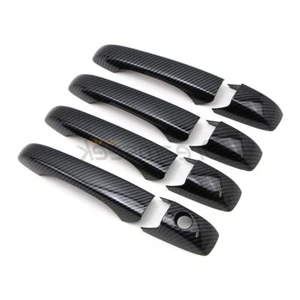 Copertura maniglie porte esterne per Dodge Avenger Magnum Durango stile fibra di carbonio - Foto 1 di 5