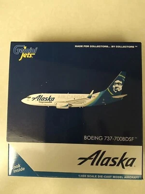 Alaska Air Cargo Boeing 737-700BDSF N627AS Gemini Jets GJASA2028 Scale 1:400 - Image 1 of 4