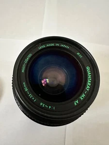 Quantaray MX AF f=35-80mm Multicoated 1:4-5.6 Black Lens  - Picture 1 of 5