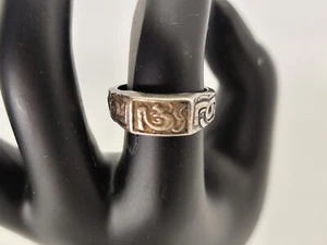 BAGUE ORIENTALE EN ARGENT TAILLE 63 - Imagen 1 de 2