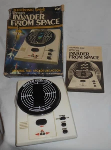 Invader from Space 1980 Retro Handheld Game Epoch - No Battery Cover - Picture 1 of 8