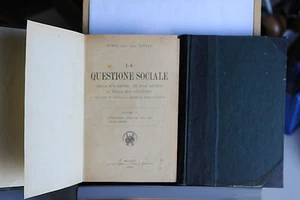 1922 - LA QUESTIONE SOCIALE IN DUE VOLUMI - Picture 1 of 1