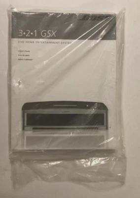 Sistema de entretenimiento Bose 321 serie GSX manual del propietario guía del usuario sellado Foto 1 de 2