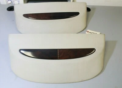 2002-2008 BMW E65 E66 745LI 750LI 760LI FRONT SEAT UPPER WOOD COVERS INDIVIDUAL - Image 1 of 4