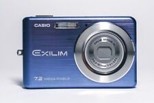 CASIO Digital Camera EXILIM ZOOM Blue EX-Z77 BE 7.2 MP Optical 3x 2.6 inches