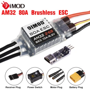 9imod 3542 Brushless Motor Gearbox 80A ESC for Axial SCX10 RC Crawler Cars - Picture 1 of 35