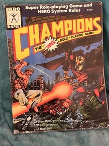 Champions Il Super Gioco di Ruolo, Copertina Morbida 4° Edizione #450 1989 - Foto 1 di 6