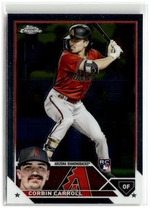 2023 Topps Chrome #95 Corbin Carroll RC Rookie A1295 - Bild 1 von 2