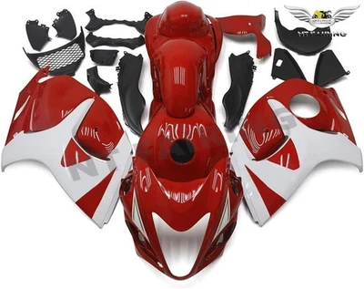 Carenado de inyección PL rojo blanco apto para Suzuki 2008-2020 GSXR 1300 Hayabusa a0102 Foto 1 de 4