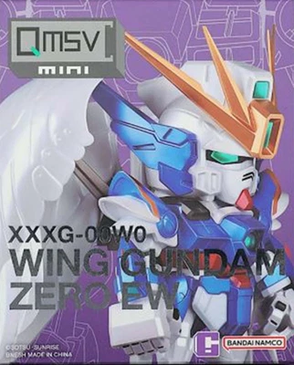 Bandai Qmsv Mini Wing Zero Gundam Zero EW Single Blind Box Model Kit Figure New! - Image 1 of 3