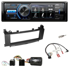 JVC Bluetooth Lenkrad USB DAB Autoradio für Mercedes A-Klasse B-Klasse 2005-2011 - Bild 1 von 11
