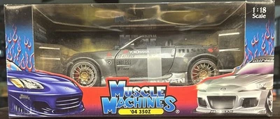 New 1/18 Muscle Machines 2004 Nissan 350Z NISMO Grey - Image 1 of 4