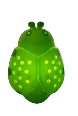 Lámpara de Pared Ikea Ladybug Luz Nocturna SMILA BAGGE Infantil Guardería Verde Lima Insecto Foto 1 de 4