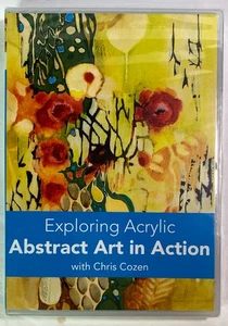 Exploring Acrylic Abstract Art in Action with Chris Cozen (DVD, 2017) New - Imagen 1 de 3