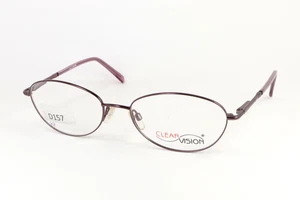 CLEAR VISION LYNN in Berry 56-18-135 Brillengestell Flex Scharniere D157 - Bild 1 von 11