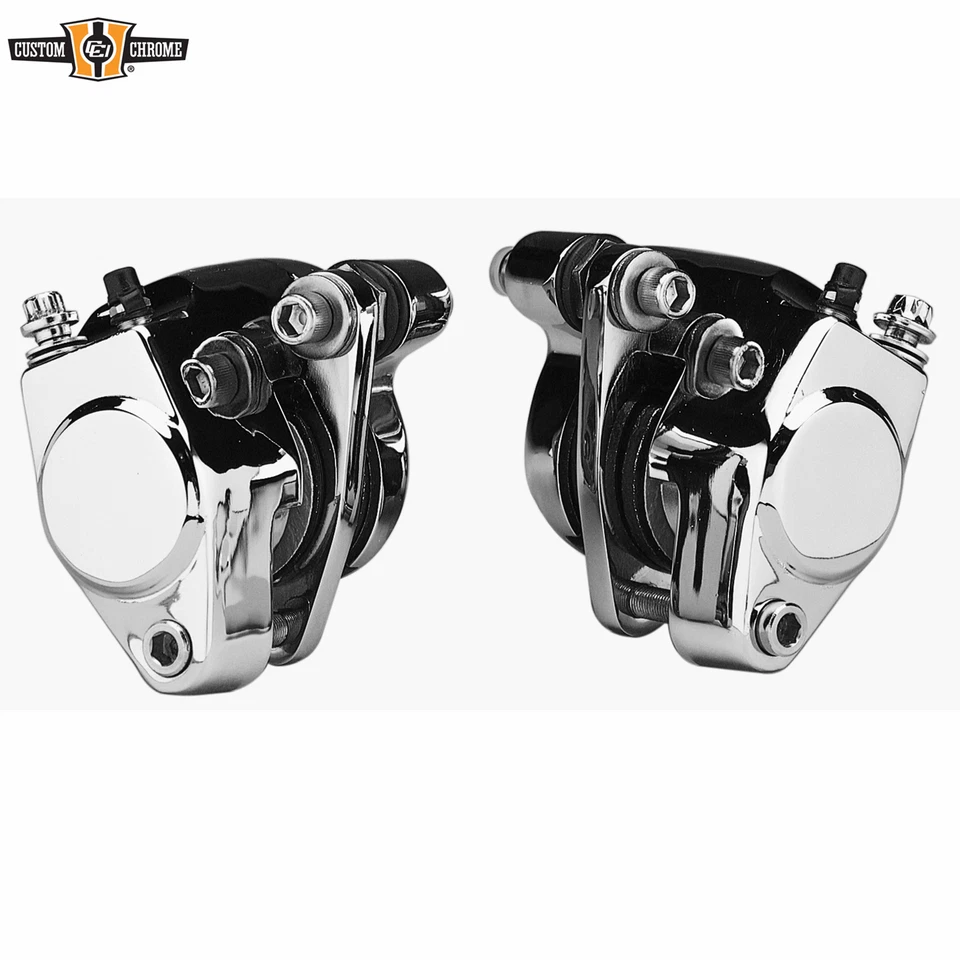 Dual Front Brake Calipers Fit for Fit For Harley Dual Disc 84-99 & 1983 XR-1000 - Image 1 of 1