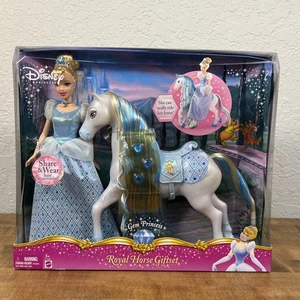 Disney Cinderella Mattel Gem Princess Royal Horse Giftset NEW! - Picture 1 of 16