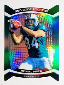 Topps Chrome Red Zone Rookies Refractors 2012 #RZDC34 Michael Egnew - Imagen 1 de 2