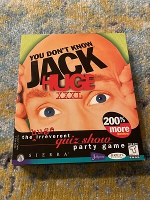 Big Box You Don't Know Jack XXXL PC Video Game Complete Win 95 Mac - Image 1 of 4