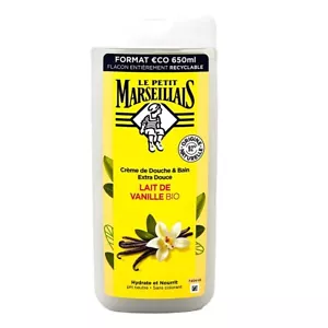 Le Petit Marseillais Vanille Milch Duschgel - 650ml, Hautpflege aus Frankreich - Bild 1 von 6