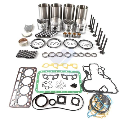 V1702 V1702B V1702DI Engine Rebuild Kit For Kubota KH90 Bobcat 743 733 Excavator - Image 1 of 4
