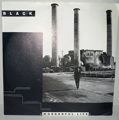 Ungespielt! Black - Wonderful Life / Life Calls * 7" * A&M * Waschzettel * 1987 - Bild 1 von 3