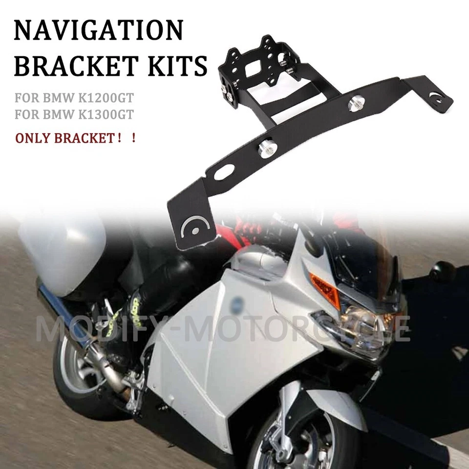 Soporte de navegación de carga inalámbrica para teléfono móvil BMW K1200GT K1300GT Foto 1 de 4