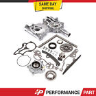 High Performance Timing Chain Kit Oil Pump Timing Cover for 85-95 Toyota 2.4 22R