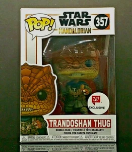 Funko Pop! Star Wars #357 The Mandalorian Trandoshan Thug Walgreens + Protector - Imagen 1 de 12