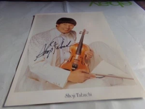 Shoji Tabuchi Signed Photograph Country Music Fiddler & Singer Branson Missouri - Picture 1 of 4