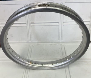 OEM HONDA DID 1.85 x 18 REAR ALUMINUM WHEEL RIM CR XR XL 36 HOLE 200 250 350 500 - Picture 1 of 13