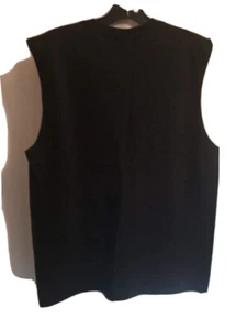 Mens Sleeveless Muscle Tee Cotton Solid Blank Tank T Shirt Hot Summer Gym Top - Picture 1 of 4