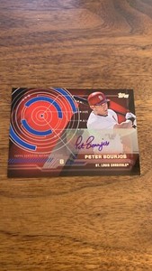2014 Topps Trajectory Auto Peter Bourjos #TA-PB Auto