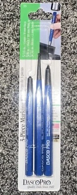 Juego de punzones de arranque/marcado para propietarios Dasco Pro 33 - Juego de 3 piezas - Nuevo Foto 1 de 4
