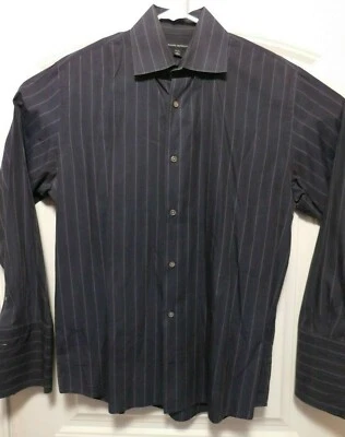 BANANA REPUBLIC Men's Pin Stripe Button-Down Long Sleeve Shirt Size L. B3008 - Image 1 of 4