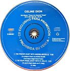 CELINE DION - THE PRAYER with ANDREA BOCELLI and R.KELLY- PROMO CD - ARGENTINA