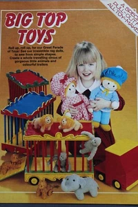 Jean Greenhowe Sewing Patterns Mini Circus Animals Nursery Rhyme Rag Dolls - Picture 1 of 4