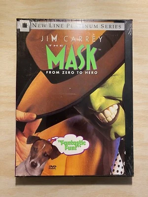 NEW SEALED The Mask (DVD, 1994, Promo, SnapCase) Jim Carrey & Cameron Diaz - Image 1 of 2